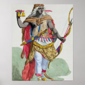 Queen Anna Nzinga (1583-1663), uit 'Receuil des E' Poster (Voorkant)