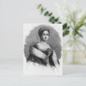Queen Anne Boleyn Briefkaart (Staand voorkant)