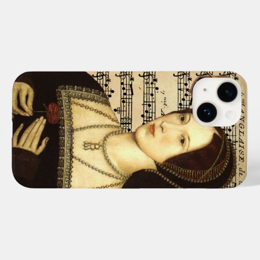Queen Anne Boleyn Case-Mate iPhone Case (Achterkant (horizontaal))