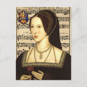 Queen Anne Boleyn - Portret Briefkaart