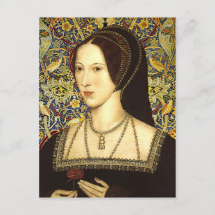 Queen Anne Boleyn - Portret Briefkaart