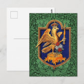 Queen Anne Boleyn Royal Falcon Badge Briefkaart (Voorkant / Achterkant)