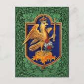 Queen Anne Boleyn Royal Falcon Badge Briefkaart (Voorkant)