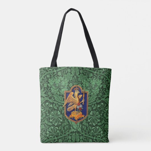 Queen Anne Boleyn Royal Falcon Badge Tote Bag (Achterkant)
