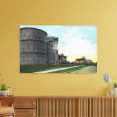 Queen Anne Hill Water Reservoirs Scene Canvas Afdruk (Insitu (Woonkamer))