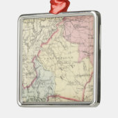 Queen Anne Metalen Ornament (Links)