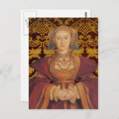 Queen Anne of Cleves - Portrait Postcard Briefkaart (Voorkant / Achterkant)