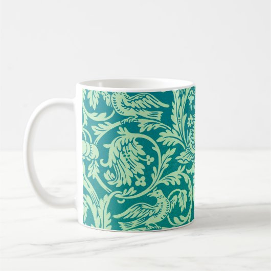 Queen Anne Pattern, William Morris Koffiemok (Links)