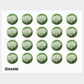 Queen Anne's Lace 1 (Wilde Wortel) Ronde Sticker (Vel)