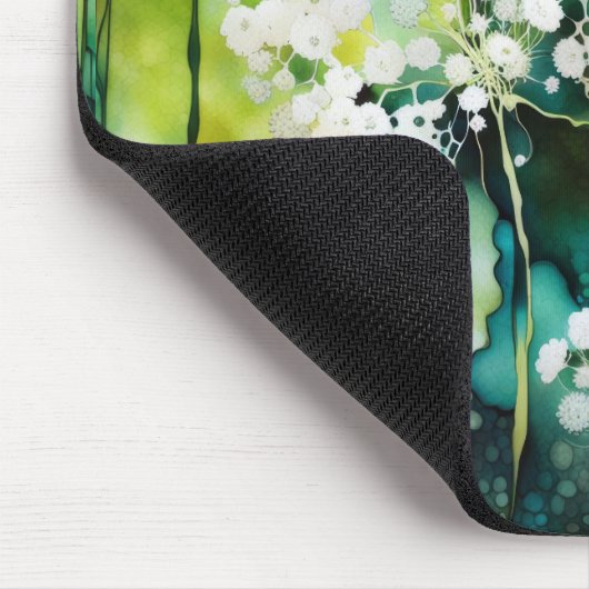 Queen Anne's Lace Abstract Muismat (Hoek)