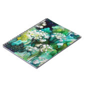 Queen Anne's Lace Abstract Notitieboek (Linkerzijde)