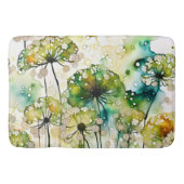 Queen Anne's Lace en Bubbles Abstract Badmat (Voorkant)