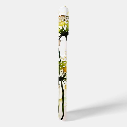 Queen Anne's Lace en Bubbles Abstract Case-Mate iPhone Case (Achterkant / Rechts)