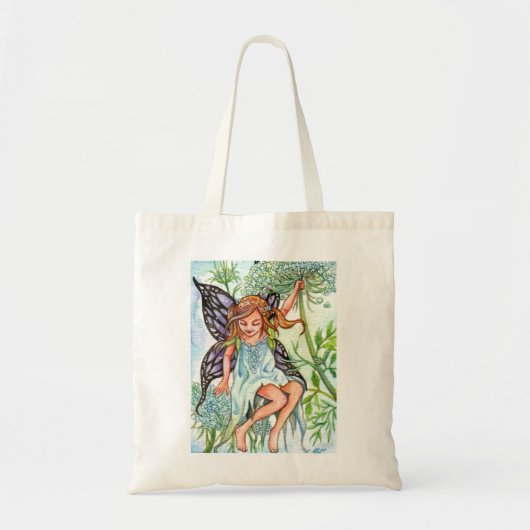 Queen Anne's Lace Fairy Tote Bag (Voorkant)