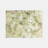 Queen Anne's Lace Fleece Deken (Voorkant (Horizontaal))