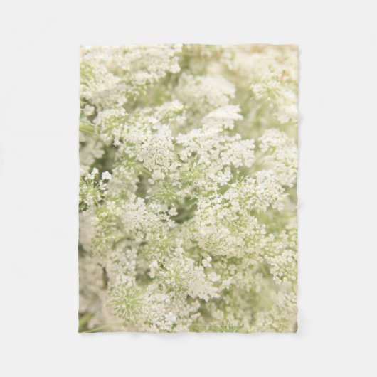 Queen Anne's Lace Fleece Deken (Voorkant)
