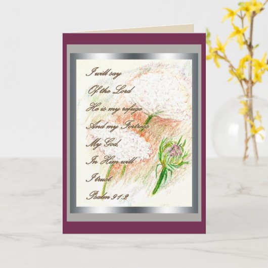 Queen Anne's Lace Kaart (Gele Bloem)