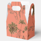 Queen Anne's Lace op een Gable Favoriete Box Bedankdoosjes (Geopend)