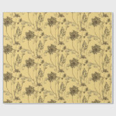 Queen Anne's Lace op een inpakpapierrol Cadeaupapier (Vlak)