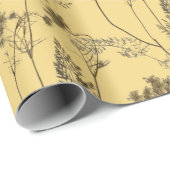 Queen Anne's Lace op een inpakpapierrol Cadeaupapier (Rol Hoek)