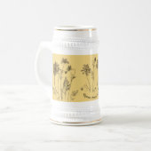 Queen Anne's Lace op een Stein Bierpul (Voorkant links)