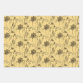 Queen Anne's Lace op een wikkelpapier set Inpakpapier Vel (Voorkant 2)