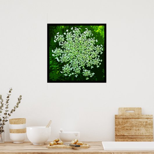 Queen Anne's Lace Poster (Keuken)