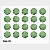 Queen Anne's Lace Ronde Sticker (Vel)