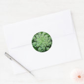 Queen Anne's Lace Ronde Sticker (Envelop)