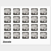 Queen Anne's Lace Vierkante Sticker (Vel)