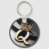 Queen Art's Metal Circle Sleutelhanger - Elegant, (Achterkant)