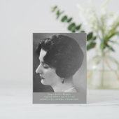 Queen Astrid of Belgium (Astrid of Sweden) Briefkaart (Staand voorkant)