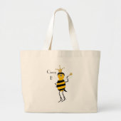 Queen B Bag Grote Tote Bag (Voorkant)