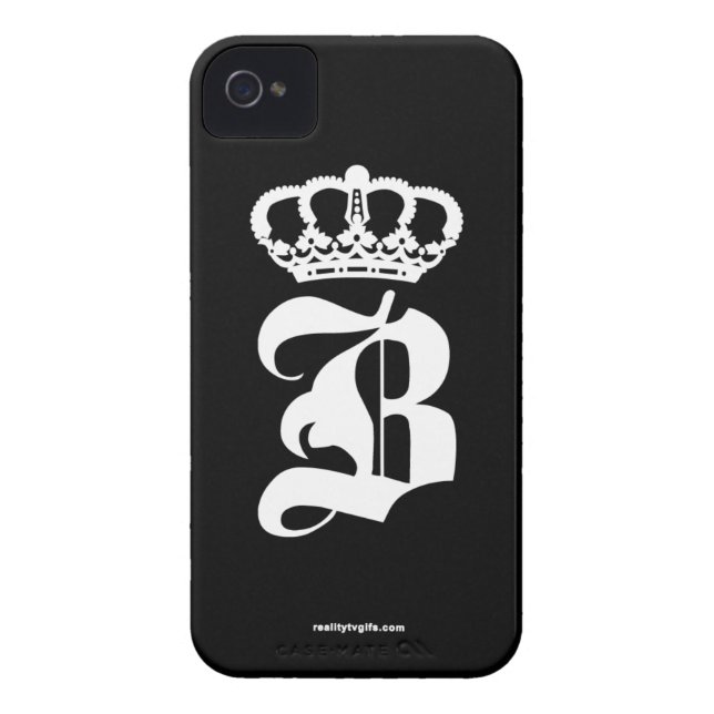 Queen B - iPhone 4/4S Hoesje (Achterkant)