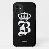 Queen B - iPhone 5 Hoesje (Achterkant)
