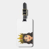 Queen bagagelabel (Voorkant verticaal)