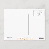 Queen Bagel Briefkaart (Achterkant)