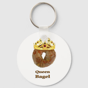 Queen Bagel Sleutelhanger