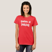 Queen bakt Schattige T-shirt voor vrouwen (Voorkant volledig)