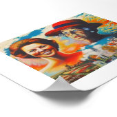 Queen Beatrix 75 jaar Poster (Hoek)