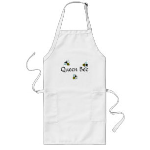 Queen Bee Apron Lang Schort