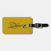 QUEEN BEE BAGAGELABEL (Voorkant horizontaal)