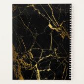 QUEEN BEE Black Marble Planner Calendar (Achterkant)