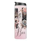 Queen Bee Bling Thermal Tumbler Thermosbeker (Geroteerd rechts)