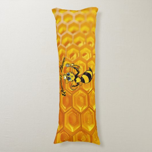 Queen Bee Body Pillow Lichaamskussen (Voorkant Verticaal)