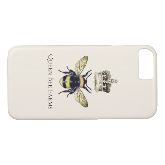 Queen Bee Boerderijen Case-Mate iPhone Case (Achterkant (Horizontaal))