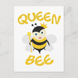 Queen Bee Briefkaart