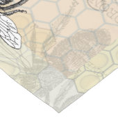 Queen Bee Bug Insect Antiek Illustratie Korte Tafelloper (Hoek)