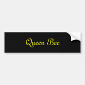 Queen Bee Bumpersticker (Voorkant)