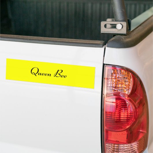 Queen Bee Bumpersticker (Op Truck)